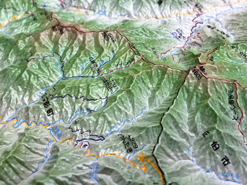 祖母山・傾山 登山マップ特徴2